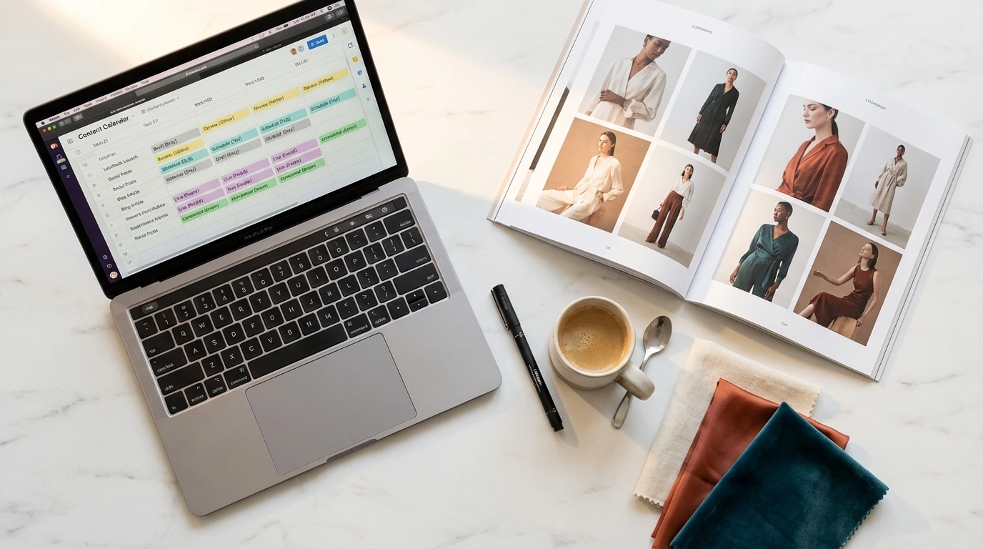 The 30-Day Fashion Content System: Plan Once, Never Miss a Launch Again